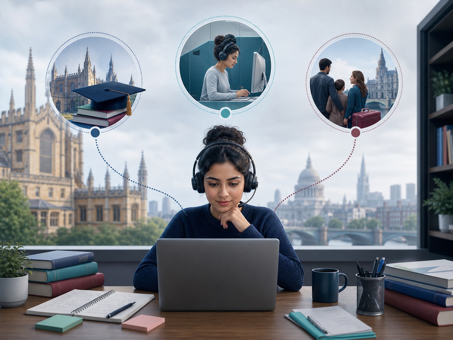 PTE learner following a United Kingdom study or immigration pathway