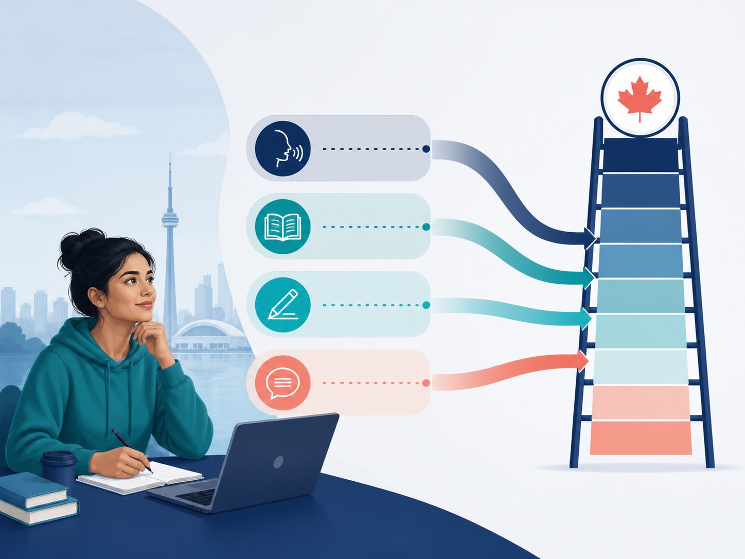 Visual explanation of pte core to clb conversion